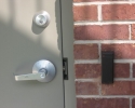 Secure Exterior Door Access Control